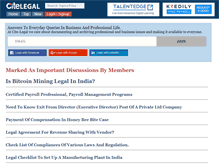 Tablet Screenshot of citelegal.com